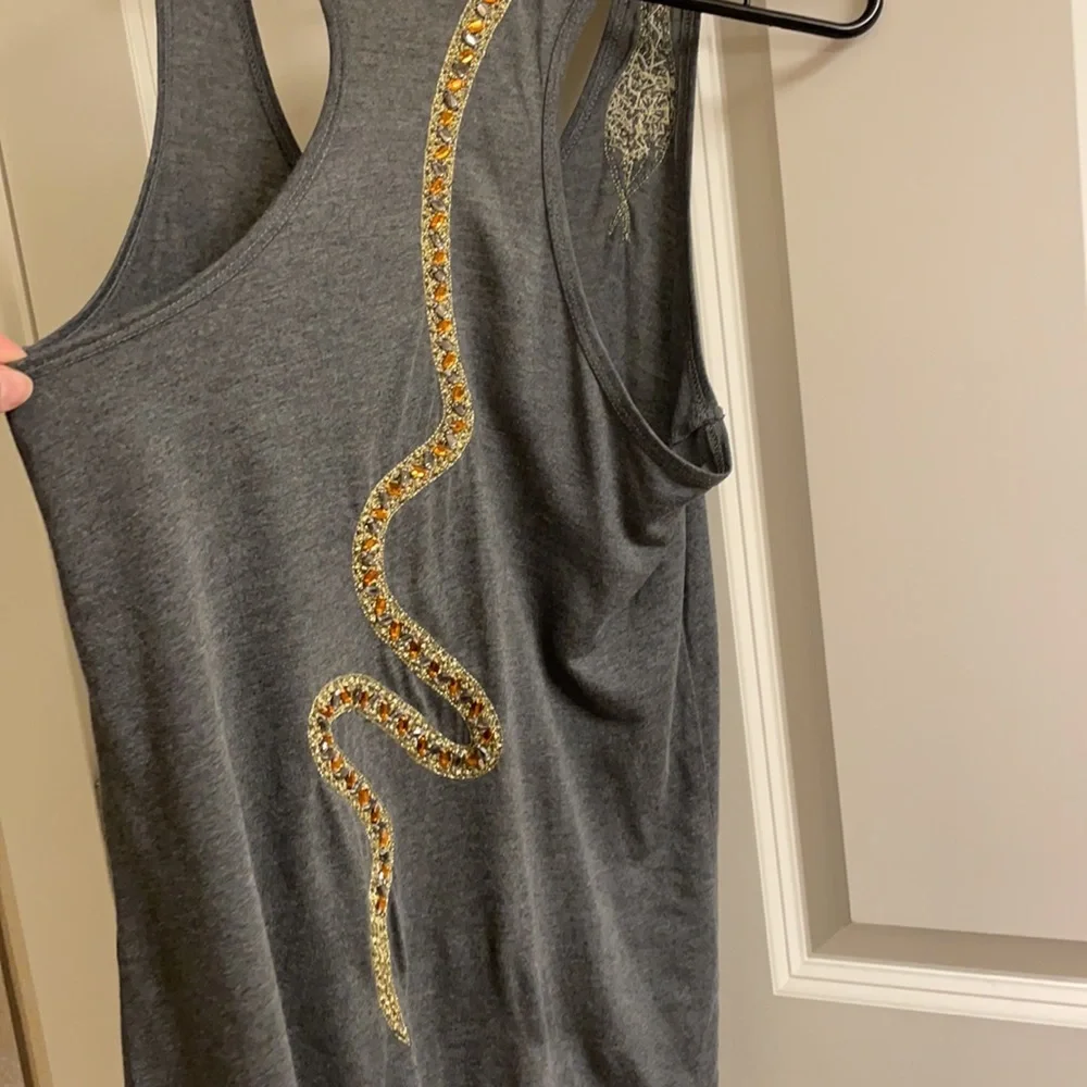 Haute Hippie Snake Back Tank. XS. - Picture 3 of 6